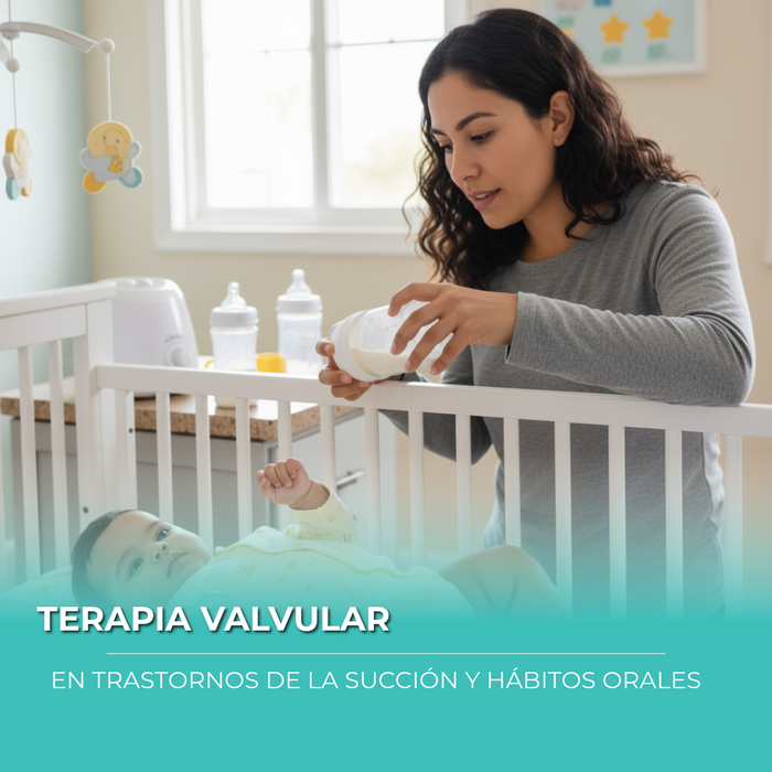 Curso en vivo: Terapia Valvular para trastornos de succión y hábitos orales – Odontología orofacial